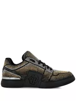 Philipp Plein кеды Hexagon, черный