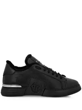 Philipp Plein кеды Hexagon, черный