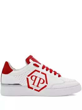Philipp Plein кеды Lo-Top, белый