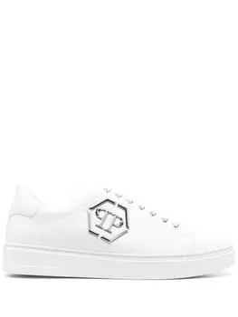 Philipp Plein кеды на шнуровке, белый