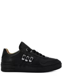 Philipp Plein кеды с аппликацией skull, черный