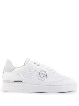 Philipp Plein кеды с логотипом, белый