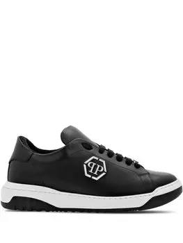 Philipp Plein кеды с логотипом, черный