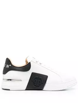 Philipp Plein кеды с логотипом Hexagon, белый