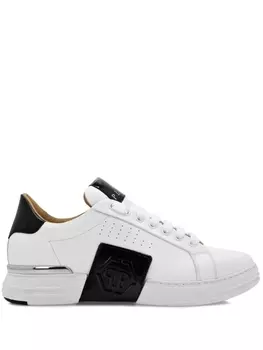 Philipp Plein кеды с логотипом Hexagon, белый