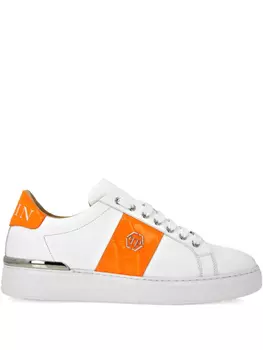 Philipp Plein кеды с логотипом Hexagon, белый