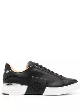 Philipp Plein кеды с логотипом Hexagon, черный