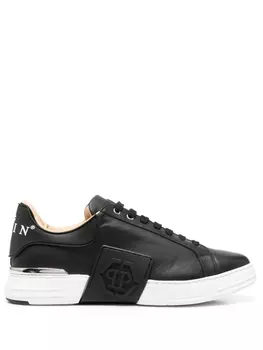 Philipp Plein кеды с логотипом Hexagon, черный
