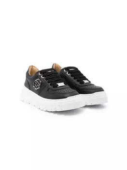 Philipp Plein кеды с логотипом Hexagon, черный