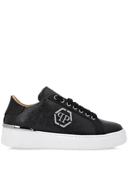 Philipp Plein кеды с монограммой, черный