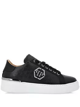 Philipp Plein кеды с монограммой, черный