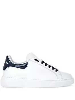 Philipp Plein кроссовки Big Bang Runner на шнуровке, белый