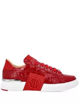 Philipp Plein кроссовки Crocco, красный