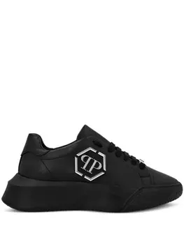 Philipp Plein кроссовки Godzilla Runner с логотипом, черный