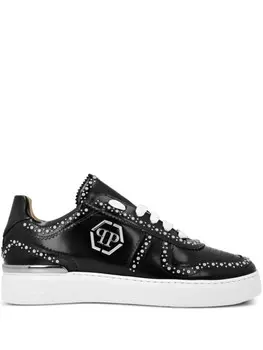 Philipp Plein кроссовки Lo-Top, черный