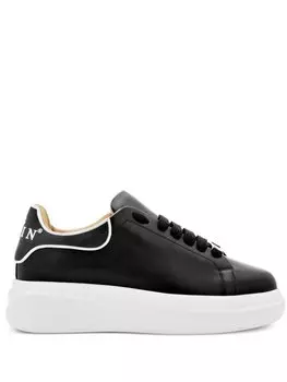 Кроссовки Philipp Plein Lace-up, черный/белый