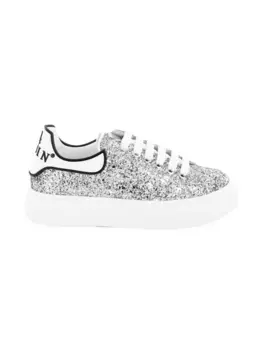 Philipp Plein кроссовки на шнуровке, серый