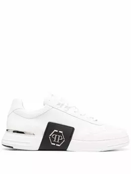 Philipp Plein кроссовки Phantom Kick$, белый
