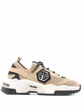 Philipp Plein кроссовки Predator, коричневый