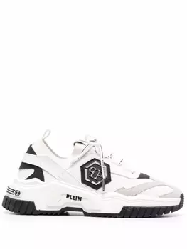 Philipp Plein кроссовки Predator со вставками, белый