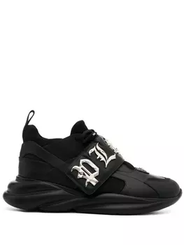 Philipp Plein кроссовки Runner Gothic, черный