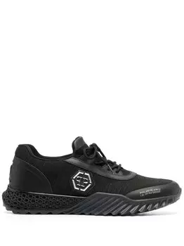 Philipp Plein кроссовки Runner Hexagon, черный