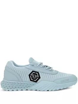 Philipp Plein кроссовки Runner Hexagon, синий дубль
