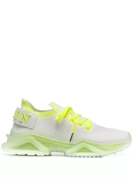 Кроссовки Philipp Plein Runner Iconic, белый/желтый