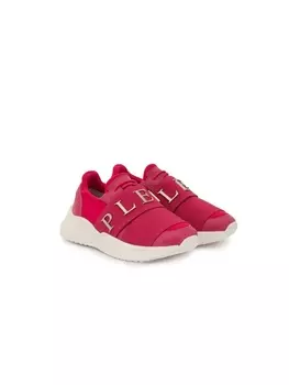 Philipp Plein кроссовки Runner с логотипом, розовый