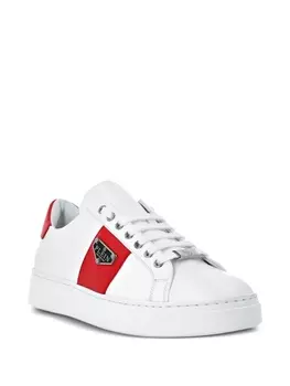 Philipp Plein кроссовки с логотипом, белый