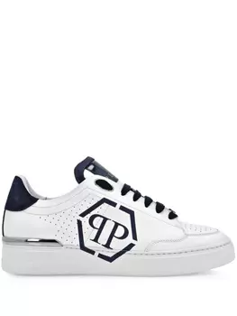 Philipp Plein кроссовки с логотипом Hexagon, белый
