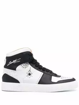 Philipp Plein кроссовки с принтом и вставками, белый