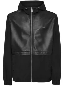 Philipp Plein куртка с капюшоном, черный