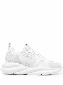 Philipp Plein массивные кроссовки, белый