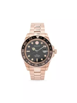Philipp Plein наручные часы GMT-I Challenger 44 мм, черный