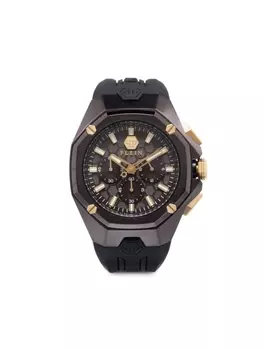 Philipp Plein наручные часы Octagon Chronograph 50 мм, черный