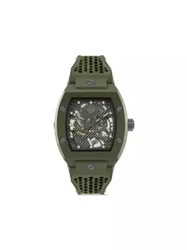 Philipp Plein наручные часы The $keleton Ecoceramic 44 мм, зеленый