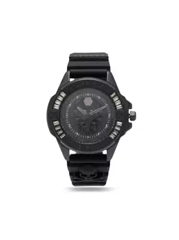 Philipp Plein наручные часы The $kull 43 мм, черный