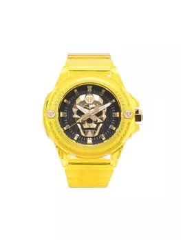 Philipp Plein наручные часы The $kull Tech Edit 44 мм, черный