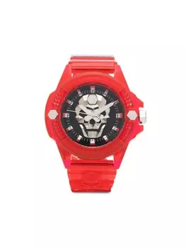 Philipp Plein наручные часы The $kull Tech Edit 44 мм, черный