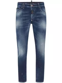 Philipp Plein обтягивающие джинсы, синий