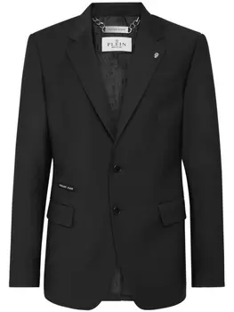 Philipp Plein однобортный пиджак, черный