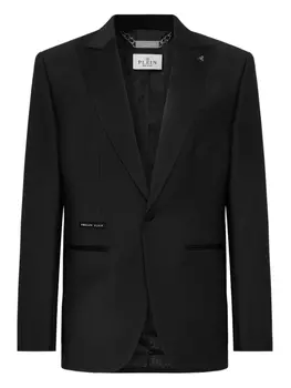Philipp Plein однобортный пиджак, черный
