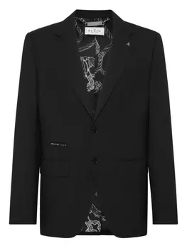 Philipp Plein однобортный пиджак, черный