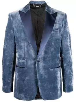 Philipp Plein однобортный пиджак Lord Fit, синий