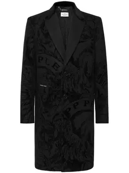 Philipp Plein пальто Джанни, черный