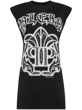 Philipp Plein платье Gothic Plein, черный
