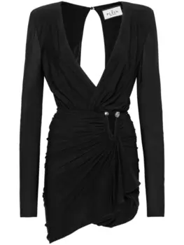 Philipp Plein платье мини с металлическим декором, черный