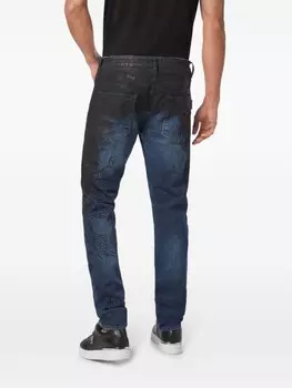 Philipp Plein прямые джинсы, синий