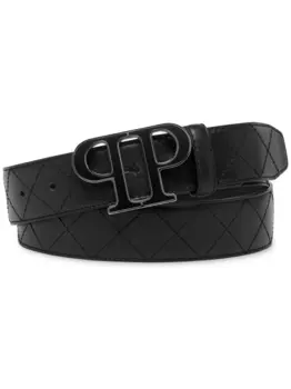 Philipp Plein ремень с логотипом, черный